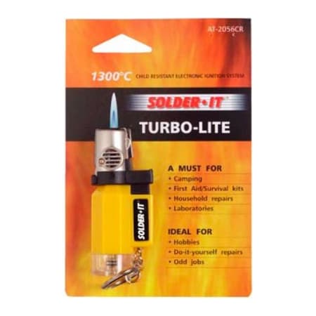 Solder - It, Inc. Turbo-Lite Mini Torch-Yellow AT-2056-YL